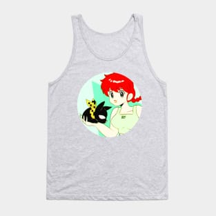 ranma and p-chan Tank Top